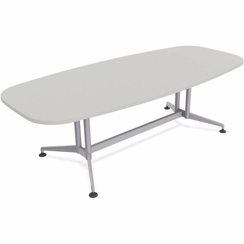 Table, Conference, 48x84, Ellipse, MS, Gray 2/BD view 2