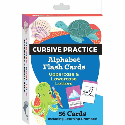 Cards, Flash, Cursive, A-Z view 2