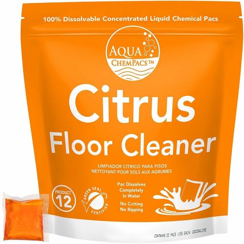 Cleaner, Floor, Citrus, 100 Pac view 2