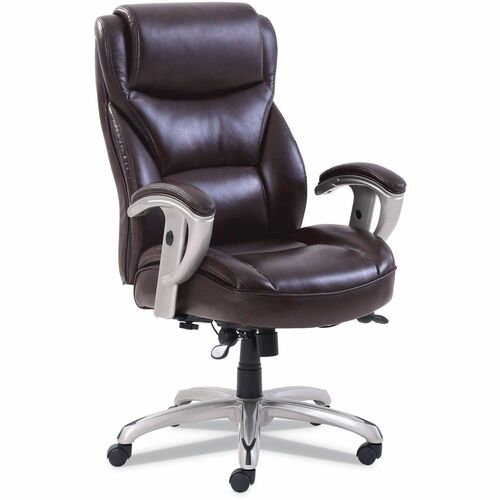 Chair, Emerson, B&T, Task, Brown view 2
