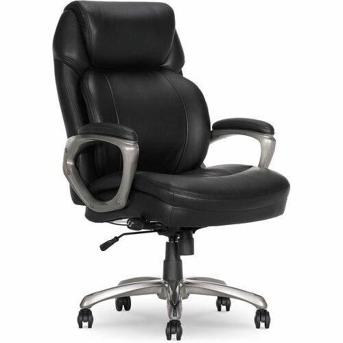 Chair, High Back, Executive, Black view 2