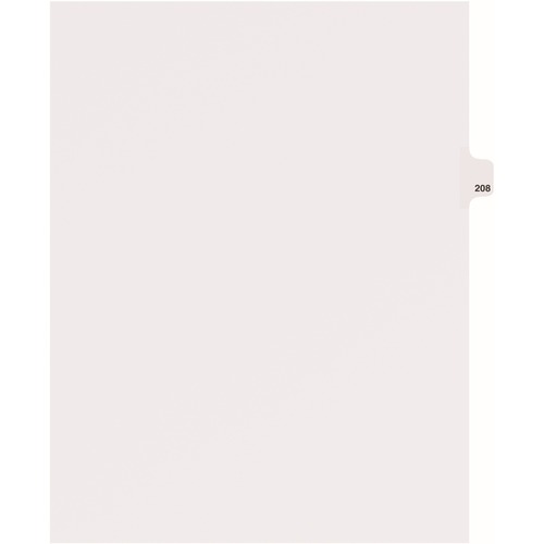 Avery&reg; Side Tab Individual Legal Dividers AVE82424