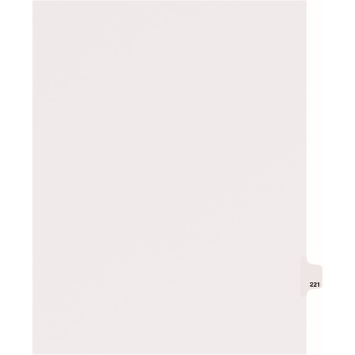 Avery&reg; Side Tab Individual Legal Dividers AVE82437
