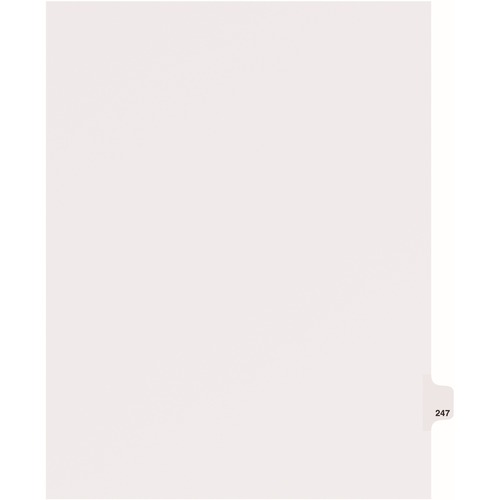 Avery&reg; Side Tab Individual Legal Dividers AVE82463
