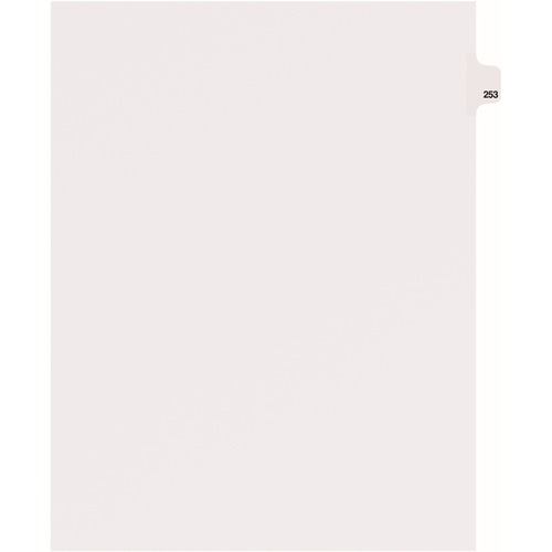 Avery&reg; Side Tab Individual Legal Dividers AVE82469