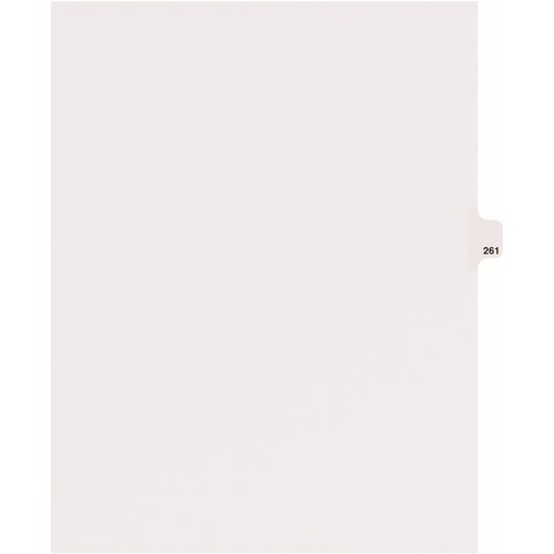 Avery&reg; Side Tab Individual Legal Dividers AVE82477