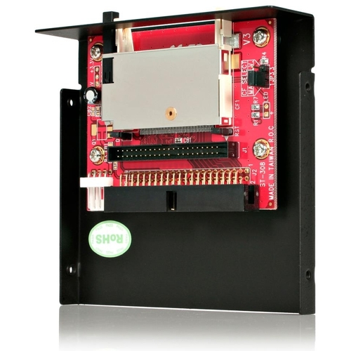 StarTech.com 3.5in Drive Bay IDE to CF Adapter Card - CompactFlash Type ...