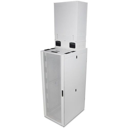 APC by Schneider Electric AR7756W Rack Chimney - Rack-mountable - White ...