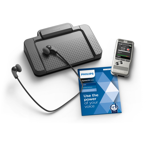 Philips Pocket Memo Dictation and Transcription Set - SDHC Supported ...