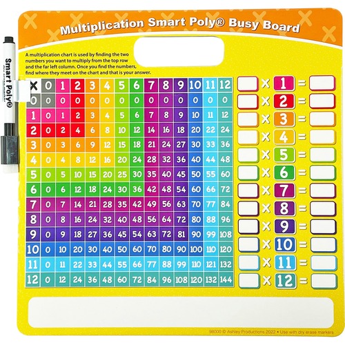Ashley Multiplication Smart Poly Busy Board - 10.8