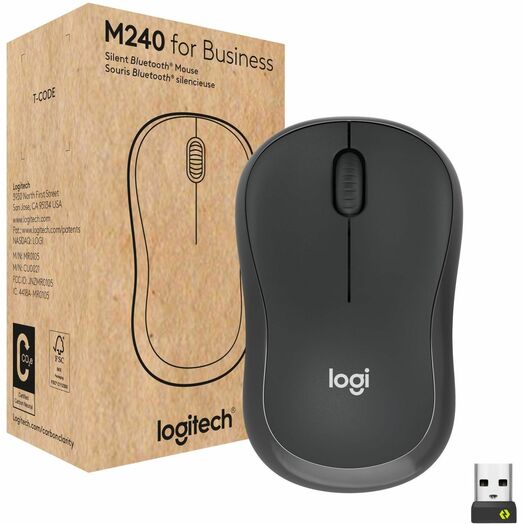 Logitech M240 Mouse - Thumbnail 4
