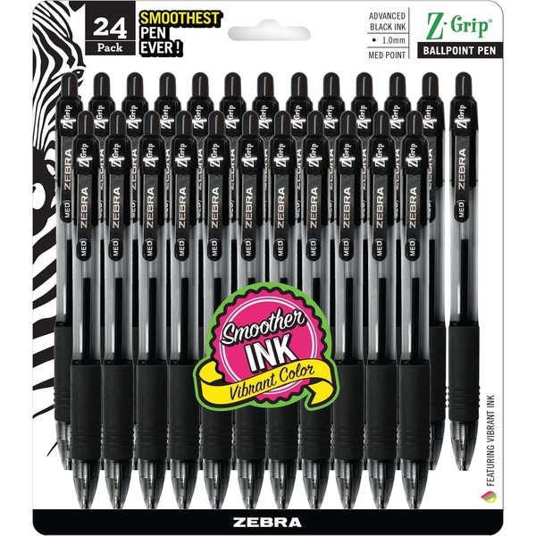 Zebra Z-Grip Retractable Ballpoint Pens - The Office Point