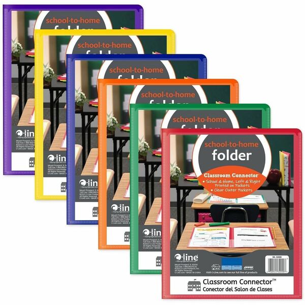 Classroom Connector school-to-home folder, assorted - Knowledge Tree
