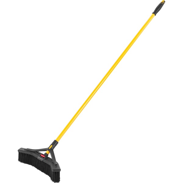 Rubbermaid Commercial Wood Handle Lobby Corn Broom - Zerbee