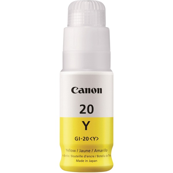 Kit de Relleno de Tinta Canon MegaTank GI-20 - Amarillo - Tinta - Tinta ...