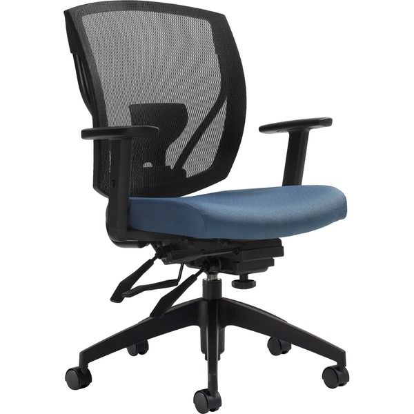 Ibex | Upholstered Seat & Mesh Back Multi-Tilter