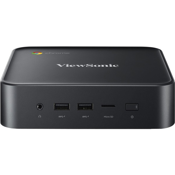 Viewsonic Corporation ViewSonic NMP760 - Mini PC - 1 x Celeron 5205U / 1.9 GHz - RAM 8 GB - SSD - eMMC 64 GB - UHD Graphics - GigE - Chrome OS - monitor: none