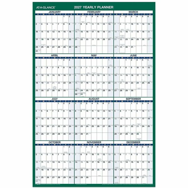 UPC 038576007451 - AT-A-GLANCE 2015 Vertical Erasable Wall