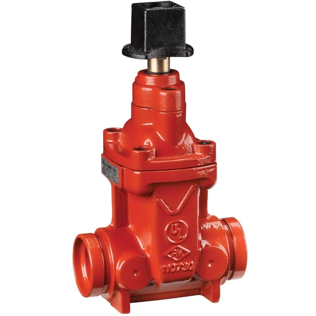 Victaulic Series W372 Non Rising Stem (NRS) Gate Valve - Gate Flow Control