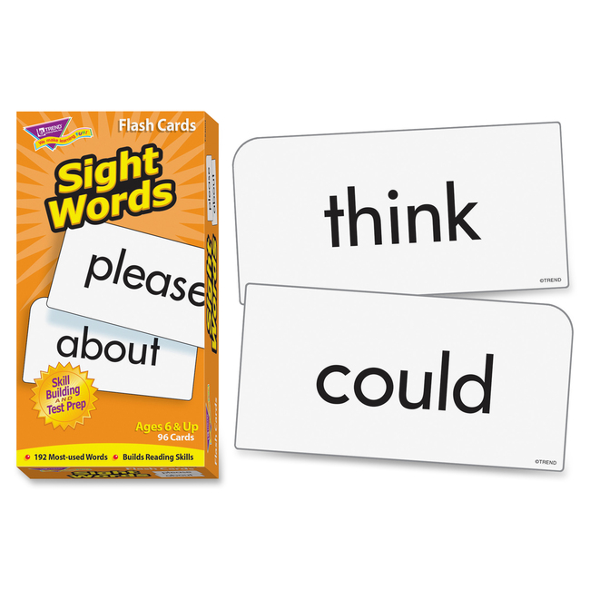 Trend Sight Words Skill Drill Flash Cards - Fun, Learning - Educational ...