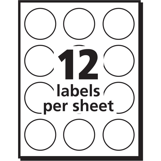 Easy Id Label Avery® Removable ID Labels - 1