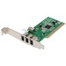 StarTech.com 4 Port IEEE-1394 FireWire PCI Card - 4 Total Firewire Port(s) - 4 Firewire 400 Port(s) 