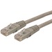 StarTech.com 50 ft Gray Molded Cat6 UTP Patch Cable - ETL Verified - Category 6 - 50ft - Gray