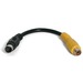 StarTech.com 6in S-Video to Composite Video Adapter Cable - 1 x RCA Female - 1 x DIN Male S-Video - 