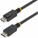 StarTech.com 10 ft Certified DisplayPort 1.2 Cable with Latches M/M ? DisplayPort 4k - 10ft - Beige