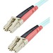 StarTech.com 10Gb Aqua Fiber Patch cable - LC multi-mode (M) - LC multi-mode (M) - 1 m - fiber optic