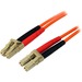 StarTech.com 5m Multimode 50/125 Duplex Fiber Patch Cable LC - LC - 2 x LC Male Network - Orange