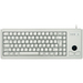 Cherry Wired Grey PS/2 Compact Keyboard with Trackball, QWERTY (UK)