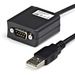 StarTech.com 6ft RS422/485 USB Serial Adapter w/ COM Retention - 1 x DB-9 Male Serial - 1 x Type A F