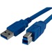 StarTech.com 3 ft SuperSpeed USB 3.0 Cable A to B - M/M - Type A Male USB - Type B Male USB - 0.91m 