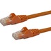 StarTech.com 100 ft Orange Snagless Cat6 UTP Patch Cable - Category 6 - 100 ft - 1 x RJ-45 Male Netw