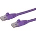 StarTech.com 75 ft Purple Snagless Cat6 UTP Patch Cable - Category 6 - 75 ft - 1 x RJ-45 Male Networ