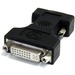 StarTech.com DVI to VGA Cable Adapter - Black - F/M - 1 x HD-15 Male VGA - Black
