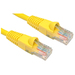 Cables Direct B5LZ-205Y 5 m Category 5e Network Cable for Network Device - First End: 1 x RJ-45 Male