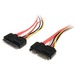 StarTech.com 12in 22 Pin SATA Power and Data Extension Cable - SATA for Hard Drive - 12.01 - 1 Pack 