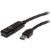 StarTech.com 3m USB 3.0 Active Extension Cable - M/F - 1 x Type A Male USB - 1 x Type A Female USB -