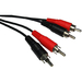 Cables Direct RCA Audio Cable for Audio Device - 1.20 m - 2 x RCA Male Audio - 2 x RCA Male Audio