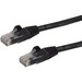 StarTech.com 10m Black Gigabit Snagless RJ45 UTP Cat6 Patch Cable - 10 m Patch Cord - 1 x RJ-45 Male