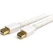 StarTech.com 2m (6 ft) White Mini DisplayPort 1.2 Cable M/M - Mini DisplayPort 4k