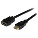 StarTech.com 2m HDMI Extension Cable - M/F - HDMI for Audio/Video Device - 2m - 1 Pack