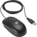 HP Mouse - USB - Optical - 3 Button(s) - Black - 1 Pack - Cable - 800 dpi - Scroll Wheel - Symmetric