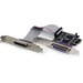 StarTech.com 2 Port PCI Express / PCI-e Parallel Adapter Card - IEEE 1284 with Low Profile Bracket -