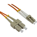 5m Cables Direct Fibre Optic Network Cable OM2 LC - SC