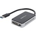 StarTech.com USB 3.0 to DVI External Video Card Multi Monitor Adapter with 1-Port USB Hub - 1920x120