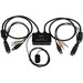 StarTech.com 2 Port USB HDMI Cable KVM Switch with Audio and Remote Switch - USB Powered - 2 Compute