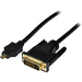 StarTech.com 3m Micro HDMI® to DVI-D Cable - M/M - 1 x HDMI (Micro Type D) Male Digital Audio/Vi